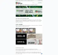 Kleine Seitenvorschau von holz-greiter.de