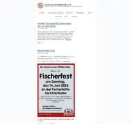 Kleine Seitenvorschau von paf-fischerverein.de