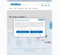 Kleine Seitenvorschau von pages.online.mysortimo.de