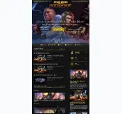 Kleine Seitenvorschau von swtor.com