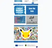 Kleine Seitenvorschau von comicbuchversand.de