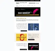 Kleine Seitenvorschau von dasgedicht.de
