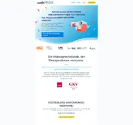 Kleine Seitenvorschau von webprax-f2f.de