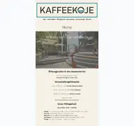 Kleine Seitenvorschau von kaffeekoje.de