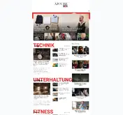 Kleine Seitenvorschau von ajoure-men.de