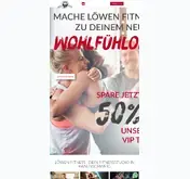 Kleine Seitenvorschau von loewen-fitness.de