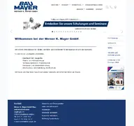 Kleine Seitenvorschau von mayer-baubedarf.de
