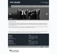 Kleine Seitenvorschau von klein-rechtsanwaelte.de
