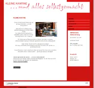 Kleine Seitenvorschau von kleine-kantine.de