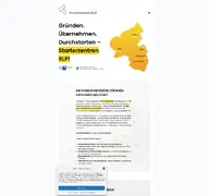 Kleine Seitenvorschau von starterzentren-rlp.de