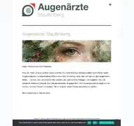 Kleine Seitenvorschau von staufenberg-augenarzt.de