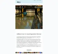 Kleine Seitenvorschau von bowlingcenterwismar.de