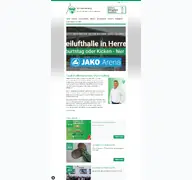 Kleine Seitenvorschau von vfl-herrenberg.de