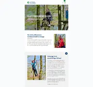 Kleine Seitenvorschau von kletterwald-eschwege.de