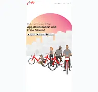 Kleine Seitenvorschau von frelo.de