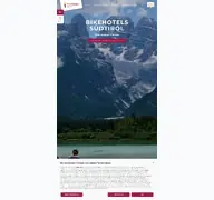Kleine Seitenvorschau von bikehotels.it
