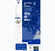 Kleine Seitenvorschau von ssvg-06-haan.de