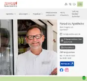 Kleine Seitenvorschau von paradies-apo.de