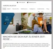Kleine Seitenvorschau von stadtmuseum-amberg.de