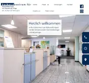 Kleine Seitenvorschau von endoskopie-vest.de