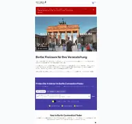 Kleine Seitenvorschau von convention.visitberlin.de
