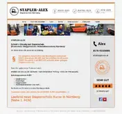 Kleine Seitenvorschau von stapleralex.de