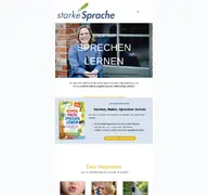 Kleine Seitenvorschau von starkesprache.de