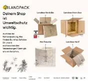 Kleine Seitenvorschau von endverbraucher.landpack.de