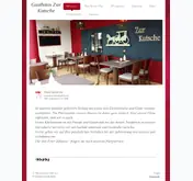 Kleine Seitenvorschau von gasthaus-zur-kutsche.de