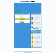 Kleine Seitenvorschau von stau-verkehr.de