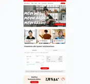 Kleine Seitenvorschau von secure.santanderconsumer.at
