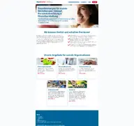 Kleine Seitenvorschau von pariserve.de