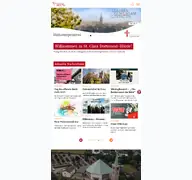 Kleine Seitenvorschau von stclara-phoenixsee.de