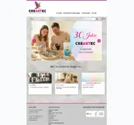 Kleine Seitenvorschau von creartec.de