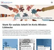Kleine Seitenvorschau von paritaetischer-minden-luebbecke.de