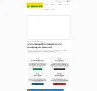 Kleine Seitenvorschau von steenhoff.de