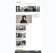 Kleine Seitenvorschau von literatpro.de