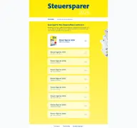 Kleine Seitenvorschau von steuer-sparer.de