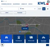 Kleine Seitenvorschau von parken-luebeck.de