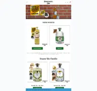 Kleine Seitenvorschau von spreewitz-gin.de