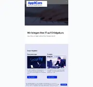 Kleine Seitenvorschau von applicare.ch