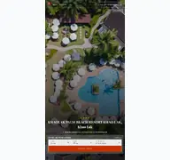 Kleine Seitenvorschau von khaolakpalmbeach.resorthotel.de