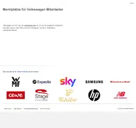 Kleine Seitenvorschau von volkswagen.mitarbeiterangebote.de