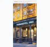 Kleine Seitenvorschau von parkhotel-1901.de