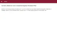 Kleine Seitenvorschau von justiz-rlp-portal.de