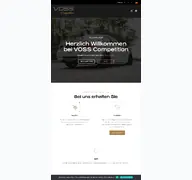 Kleine Seitenvorschau von voss-competition.de
