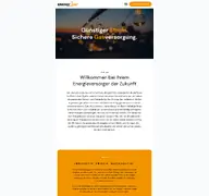 Kleine Seitenvorschau von energy2day.de