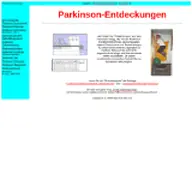 Kleine Seitenvorschau von parkinsonnews.de