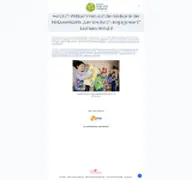 Kleine Seitenvorschau von engagementlernen.de