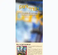 Kleine Seitenvorschau von park-ride.de